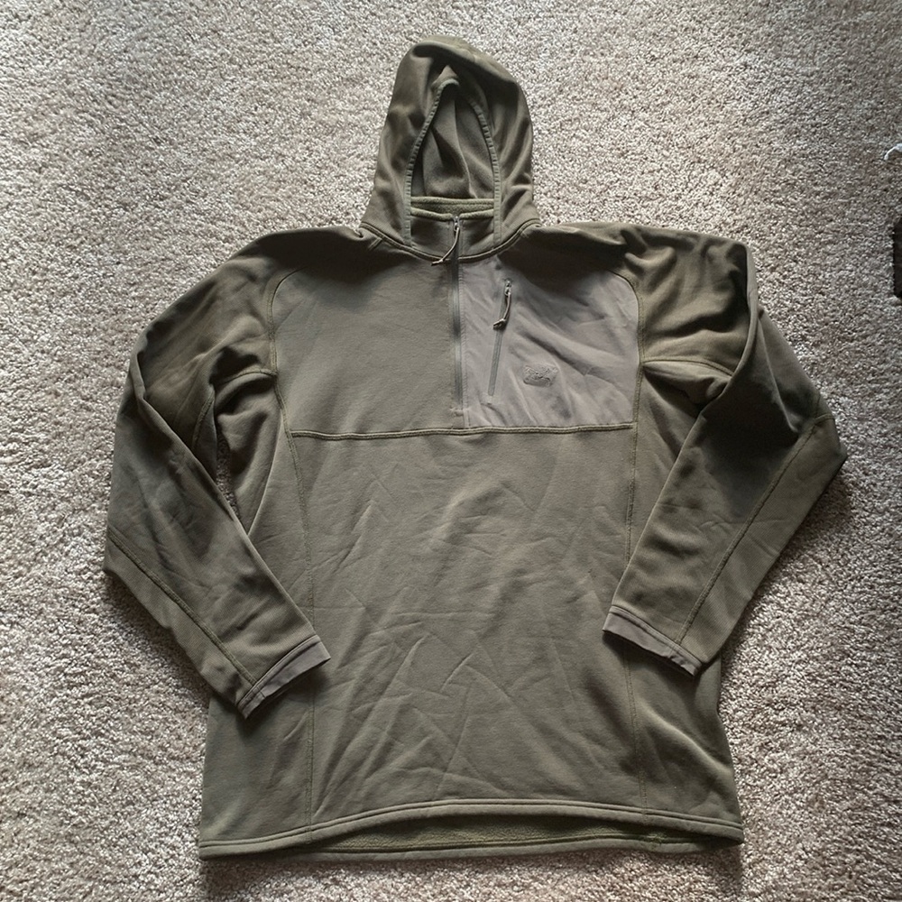 Arc’teryx Men’s NAGA Hooded Quarter Zip - Size XL